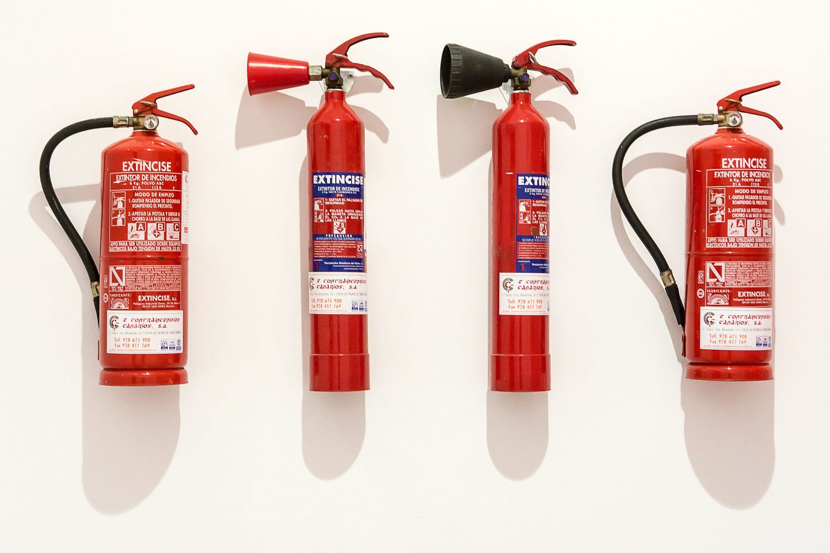 Fire extinguishers for EV