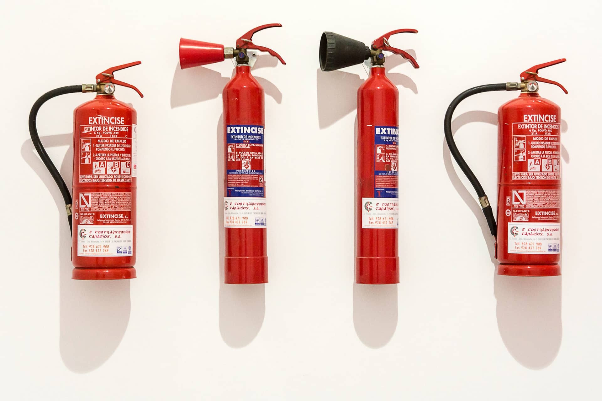 Fire extinguishers for EV