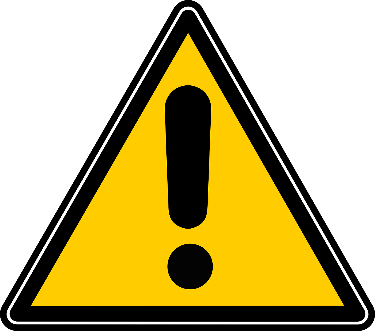 caution sign